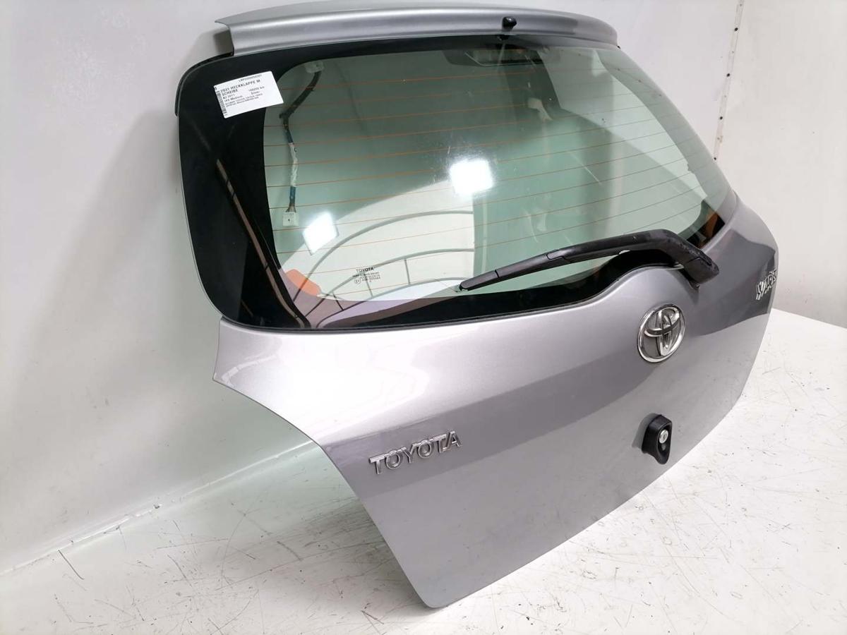 Toyota Yaris original Heckklappe mit Heckscheibe 1F8 Medium Silver Bj.2011